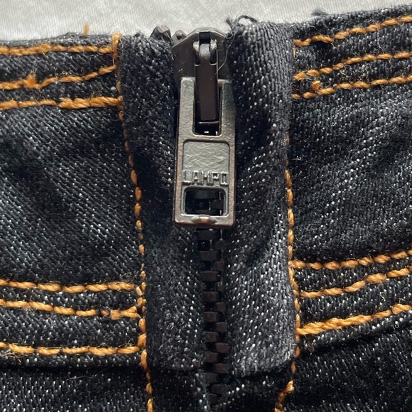 Vintage Moschino Jeans Denim Heart Patchwork Mini Dress 10 70s 80s Classic Retro - Picture 7 of 14